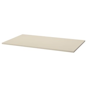 IKEA TROTTEN tabletop, 47 1/4x27 1/2 in Beige, Ikea Outlet | 0873QLPXF