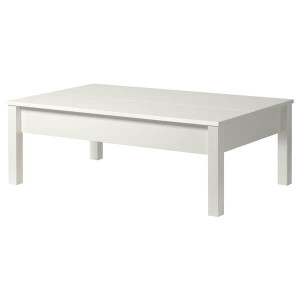 IKEA TRULSTORP Coffee table, 45 1/4x27 1/2 in White, Ikea Outlet | 7458ZEJIN