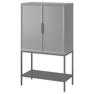 IKEA TULLSTORP cabinet, gray, 28 1/2x13 3/4x49 5/8 in, Ikea Outlet | 9570EOUWB