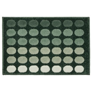 IKEA TUNNELBANA door mat, 2'0 inx2'11 in Dark Green, Ikea Outlet | 2803WHNCB