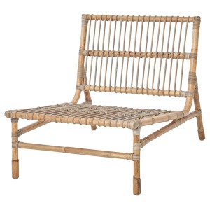 IKEA TVARÖ seat sec for modular sofa, outdoor, brown, Ikea Outlet | 6572JUZRB