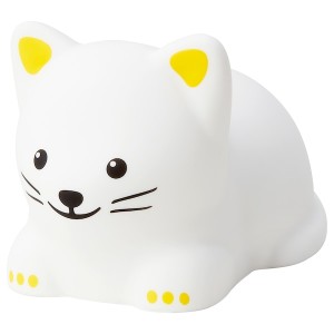 IKEA TÖVÄDER LED night light Cat Battery Operated, Ikea Outlet | 9146DIFGY