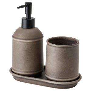 IKEA TVÅLSJÖN 3-piece bathroom set, Ikea Outlet | 1593TXOMD