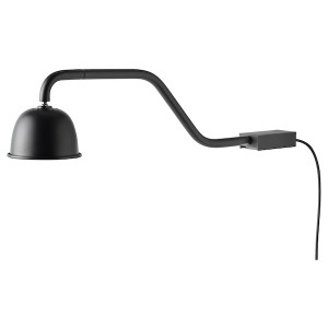 IKEA TVÄRDRAG cabinet lighting, black/dimmable, Ikea Outlet | 1039YQUVA