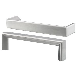 IKEA TYDA handle, stainless steel, 57/16 in, 2 pack, Ikea Outlet | 2037PKCNT