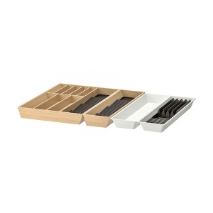 IKEA UPPDATERA ctl tr/tr w kni rck/trs w spc rcks, anthracite/light bamboo, 32x19 1/2 in, Ikea Outlet | 0697TCVWR
