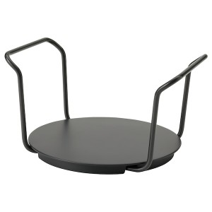 IKEA UPPDATERA plate holder, anthracite, 7 3/8-12 1/4 in, Ikea Outlet | 7840DAMFK