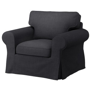IKEA UPPLAND cover for armchair Hillared Anthracite, Ikea Outlet | 4239SLQED
