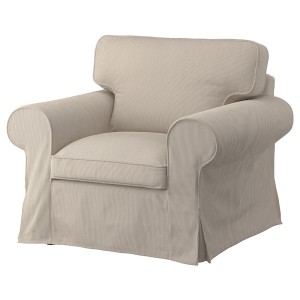 IKEA UPPLAND cover for armchair Kelinge Beige, Ikea Outlet | 7654RTHFG