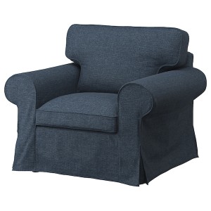 IKEA UPPLAND cover for armchair Kilanda Dark Blue, Ikea Outlet | 7986EDJVZ