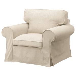 IKEA UPPLAND cover for armchair Kilanda Light Beige, Ikea Outlet | 2964RTYXJ