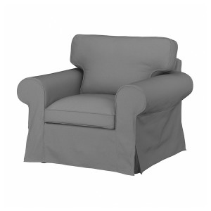 IKEA UPPLAND cover for armchair Remmarn Light Gray, Ikea Outlet | 5670ZXDWY