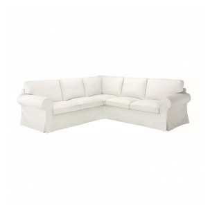 IKEA UPPLAND cover for sectional, 4-seat Blekinge White, Ikea Outlet | 6478SXEJL