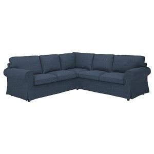 IKEA UPPLAND cover for sectional, 4-seat Kilanda Dark Blue, Ikea Outlet | 3124CDZQU