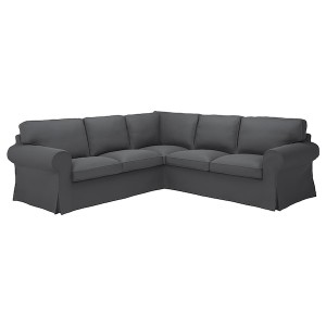 IKEA UPPLAND cover for sectional, 4-seat Kelinge Anthracite, Ikea Outlet | 2357XKRDY