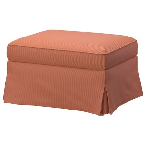 IKEA UPPLAND ottoman with storage Kelinge Rust, Ikea Outlet | 8703DJMKQ