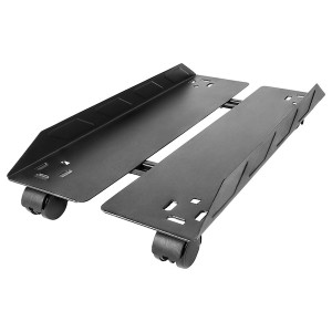 IKEA UPPSPEL cpu stand with casters, dark gray, Ikea Outlet | 8704XSHIT
