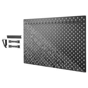 IKEA UPPSPEL pegboard combination, black, 30x22 in, Ikea Outlet | 8973LWTBN