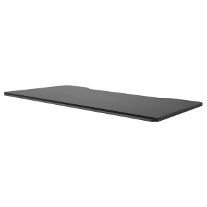 IKEA UPPSPEL tabletop, black, 55 1/8 in, Ikea Outlet | 8564SQJDH