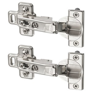 IKEA UTRUSTA hinge, 95 °, 2 pack, Ikea Outlet | 1437SNIQJ