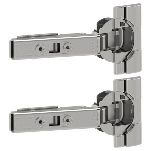 IKEA UTRUSTA hinge w b-in damper for kitchen, 110 °, 2 pack 110 °, Ikea Outlet | 8035GQTNS