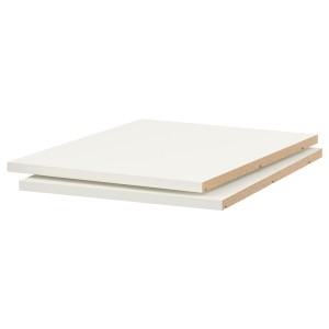 IKEA UTRUSTA shelf, white, 18x24 in, 2 pack, Ikea Outlet | 3890POSJK