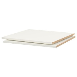 IKEA UTRUSTA shelf, white, 24x24 in, 2 pack, Ikea Outlet | 7052GOIBW
