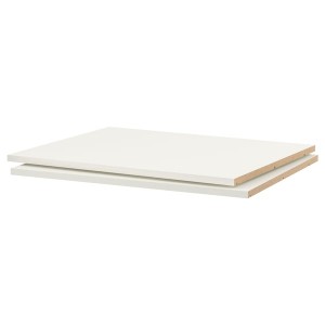 IKEA UTRUSTA shelf, white, 30x24 in, 2 pack, Ikea Outlet | 1857WGYCU
