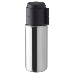 IKEA UTRUSTNING steel vacuum flask, 34 oz, Ikea Outlet | 8647CVPHQ