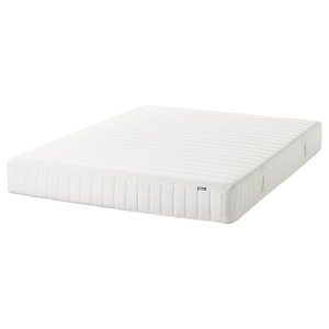 IKEA VALEVÅG pocket spring mattress, firm, Queen White, Ikea Outlet | 2059GUVBZ