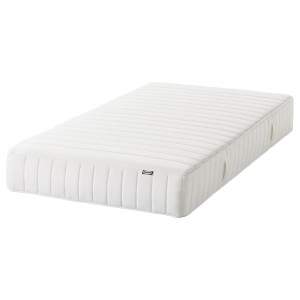 IKEA VALEVÅG pocket spring mattress, firm, Twin White, Ikea Outlet | 1476KGQZC