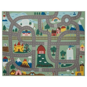 IKEA VALLABY rug, green, 3'3 inx4'4 in, Ikea Outlet | 1638BCFTE
