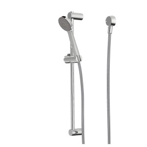 IKEA VALLAMOSSE riser rail with hand shower/outlet, chrome plated, Ikea Outlet | 6835REZHL