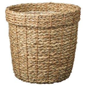 IKEA VALLMOFRÖN plant pot, seagrass, 9 ½ in, Ikea Outlet | 1420KXZHL