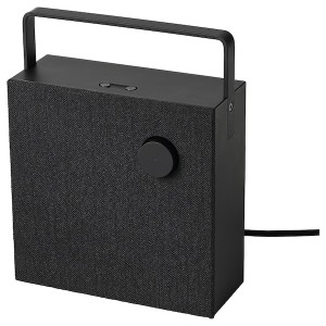 IKEA VAPPEBY bluetooth speaker, gen 3/black, 8x8 in Black, Ikea Outlet | 2175FQCJA