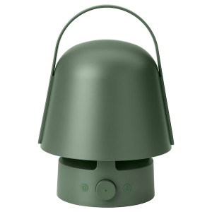 IKEA VAPPEBY bluetooth speaker lamp, outdoor/green Green, Ikea Outlet | 0719STNCZ