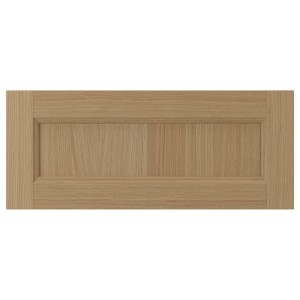 IKEA VEDHAMN drawer front, oak, 24x10 in, Ikea Outlet | 9402HDVFB