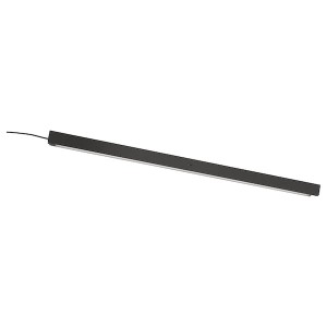 IKEA ÖVERSIDAN LED wardrobe lighting strp w sensor, 28 in Dimmable Dark Gray, Ikea Outlet | 7831KWMIP
