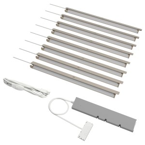 IKEA ÖVERSIDAN / TRÅDFRI lighting kit Beige, Ikea Outlet | 8132OTIMJ