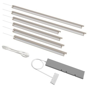 IKEA ÖVERSIDAN / TRÅDFRI lighting kit Beige, Ikea Outlet | 5974FUTLV