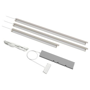 IKEA ÖVERSIDAN / TRÅDFRI lighting kit Beige, Ikea Outlet | 7216THPWR