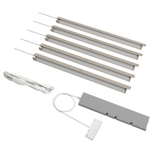 IKEA ÖVERSIDAN / TRÅDFRI lighting kit Beige, Ikea Outlet | 7465JFCKH