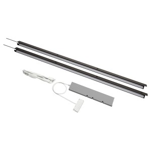 IKEA ÖVERSIDAN / TRÅDFRI lighting kit Dark Gray, Ikea Outlet | 7103NEFPD
