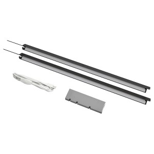 IKEA ÖVERSIDAN / TRÅDFRI lighting kit Dark Gray, Ikea Outlet | 7542FUXRE