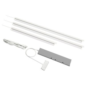 IKEA ÖVERSIDAN / TRÅDFRI lighting kit White, Ikea Outlet | 7480QFKCH