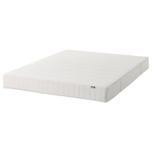 IKEA VESTERÖY pocket spring mattress, Full Medium Firm / White, Ikea Outlet | 6834WQKJF