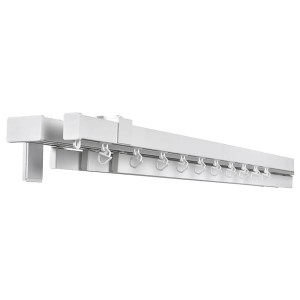 IKEA VIDGA single and triple track set, white, Ikea Outlet | 8930BWPCM