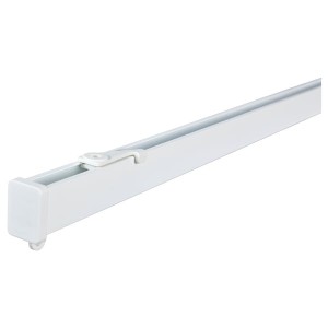 IKEA VIDGA single track rail, included ceiling fittings/white, 55 in, Ikea Outlet | 1875RJPTL