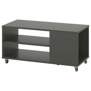 IKEA VIHALS coffee table, 35 7/8x14 5/8 in Dark Gray, Ikea Outlet | 1297ICQUA