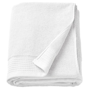 IKEA VINARN bath sheet, 39x59 in White, Ikea Outlet | 8506MSJBQ